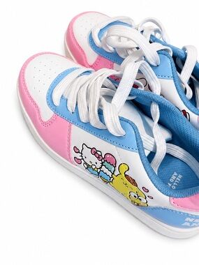 Hello Kitty & Pompompurin Pastel Sneakers | Girls Size 3